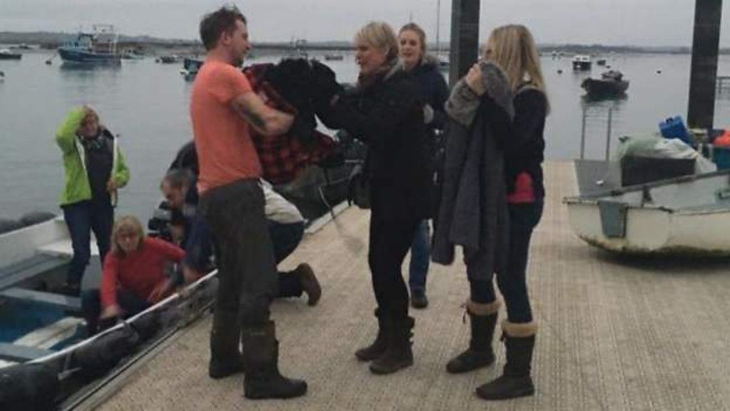 'Near-death' dog in dramatic Mersea Island sea rescue