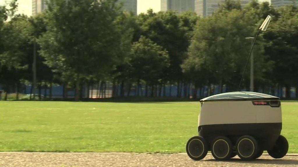 Meals on wheels: Could a robot soon deliver your takeaway?