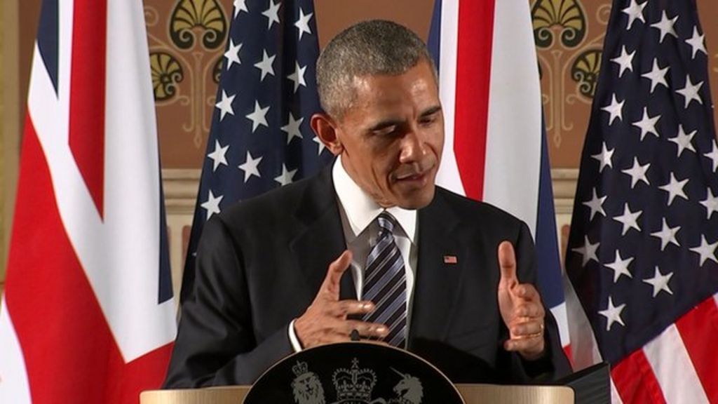 VIDEO: 'We're bound at the hip' - Obama to UK