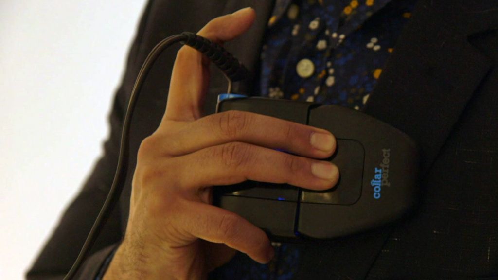 VIDEO: An iron designed to smarten your collar