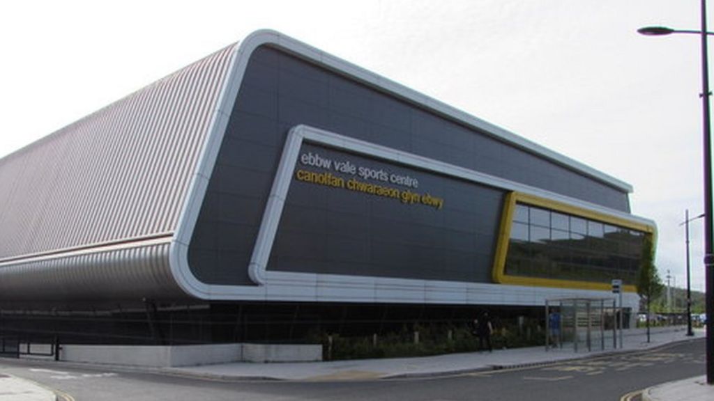 Ebbw Vale Sports Centre reopens after roof collapse BBC News