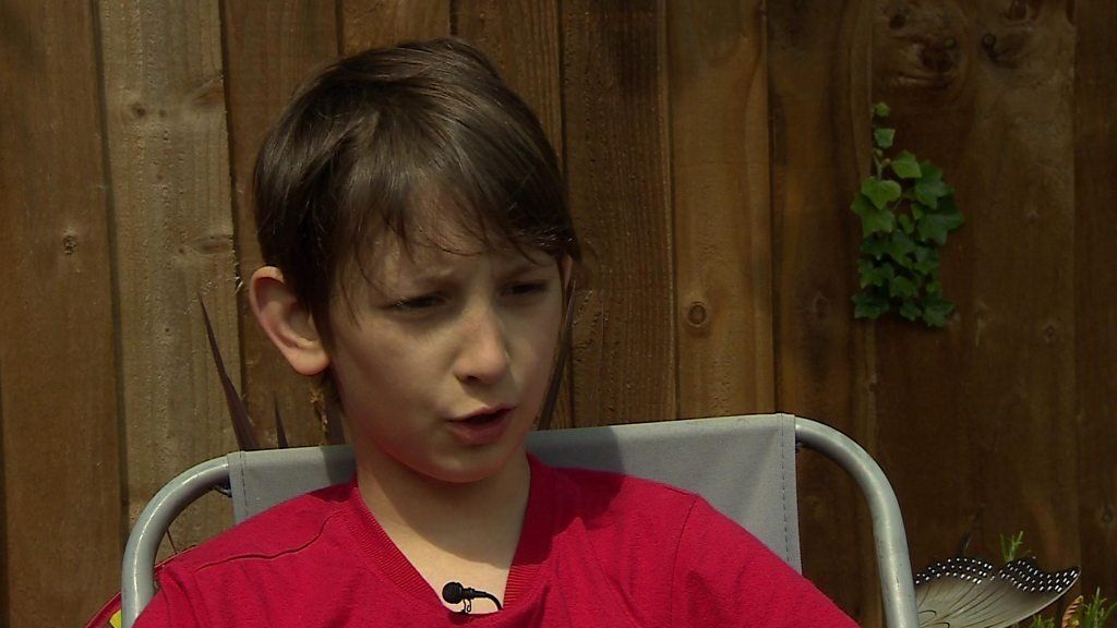 Polish boy, 11, finds 'leave EU' card