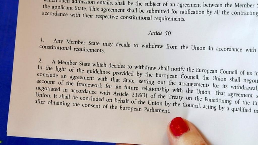 What is the Article 50 case all about? - BBC News