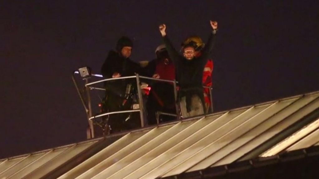 HMP Manchester rooftop protester: 'No-one was listening'