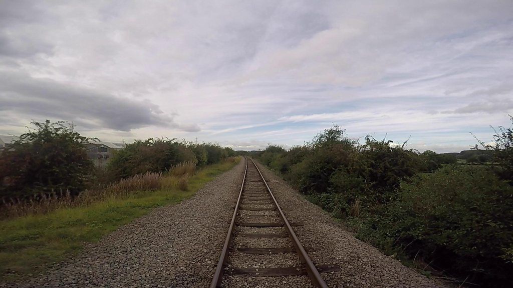 What does a train line closed 50 years ago look like now?