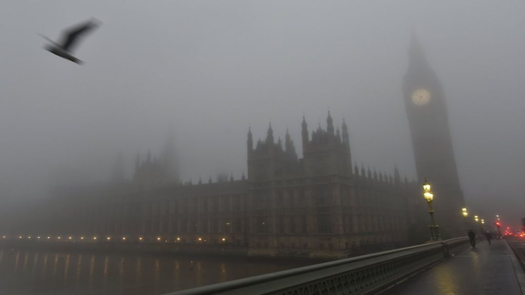 In pictures: Fog covers much of UK