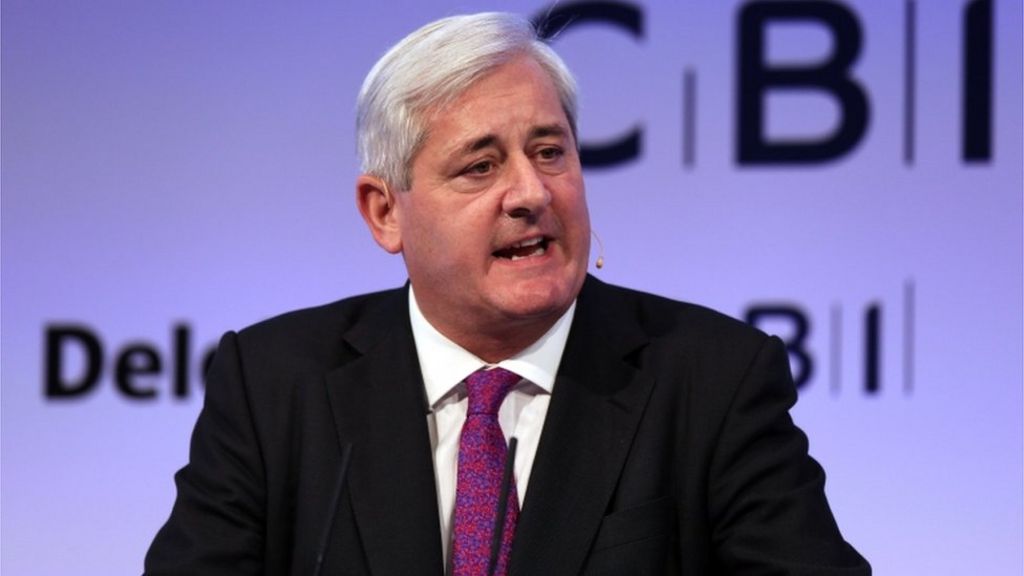 CBI chief warns against 'no deal' Brexit