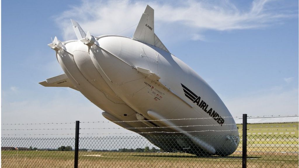 Airlander 10: Longest aircraft tested after crash repairs
