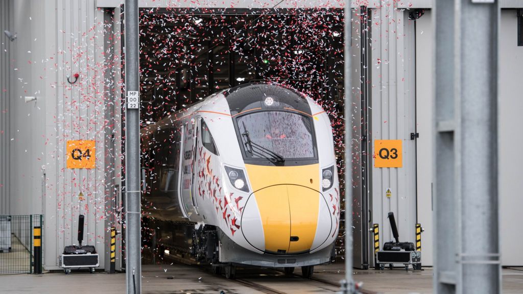 New high-speed Intercity train unveiled