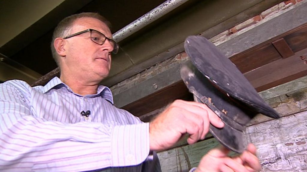 Firefighters' sons tour rediscovered Dudley station