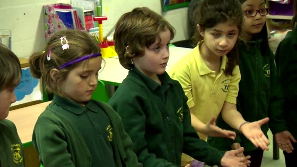 Mindfulness to help children's mental well-being in schools - BBC News