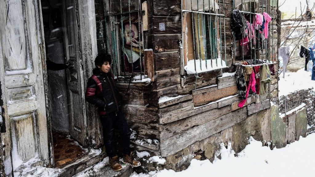 Snow in Europe in pictures