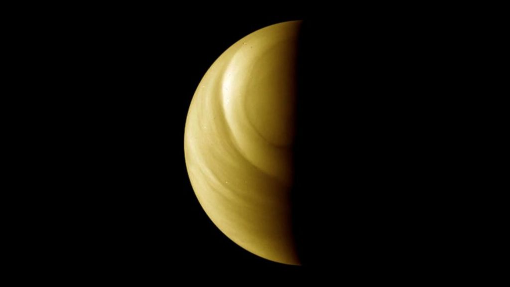 Volcanic eruptions glimpsed on Venus