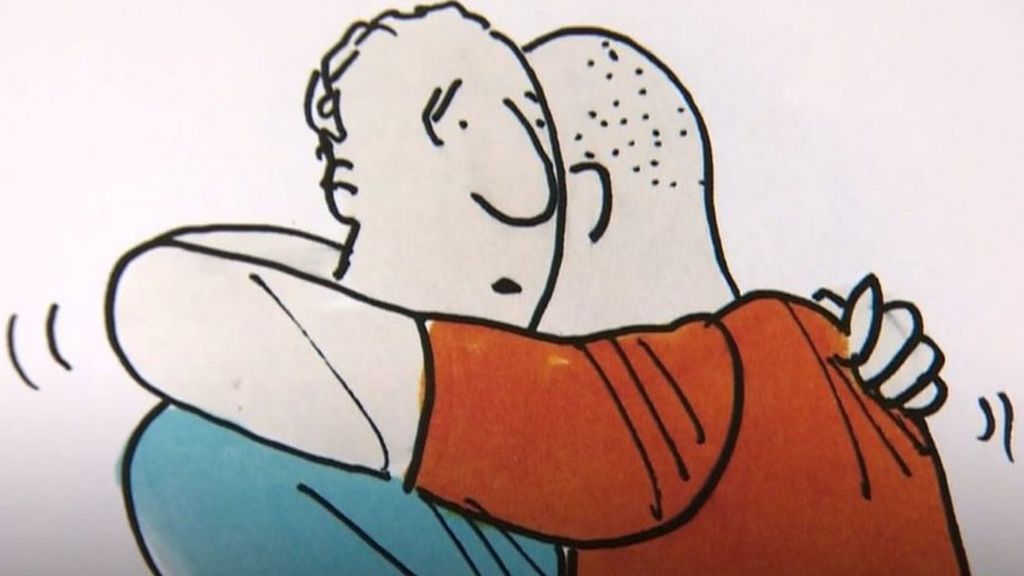 Cartoonist Tony Husband draws heroin addict son's recovery