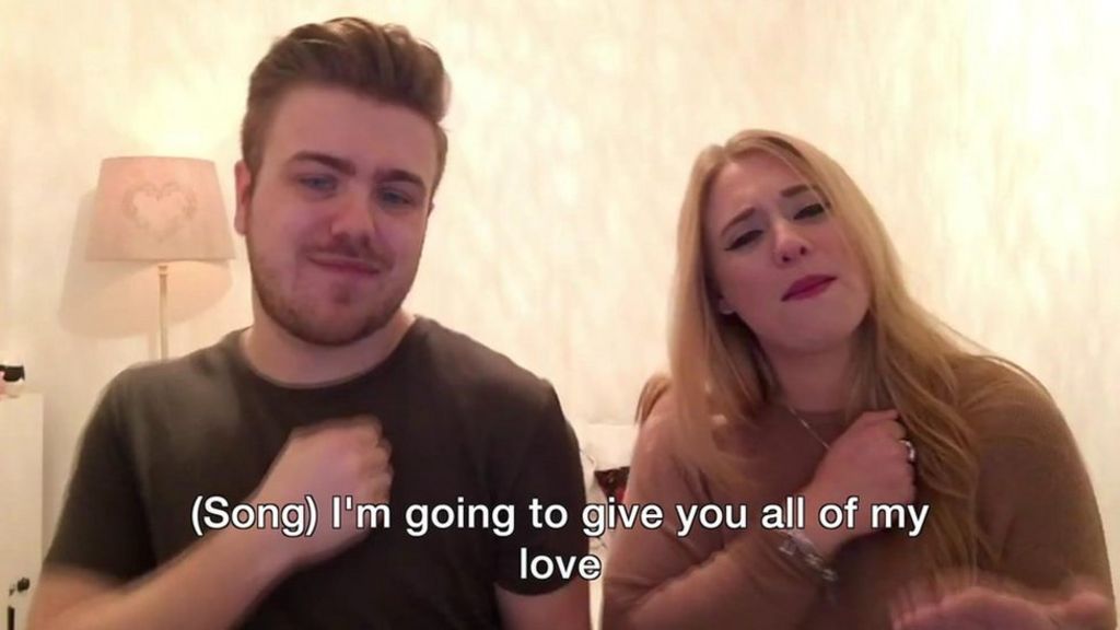 Birmingham man makes videos to sign pop lyrics for deaf people