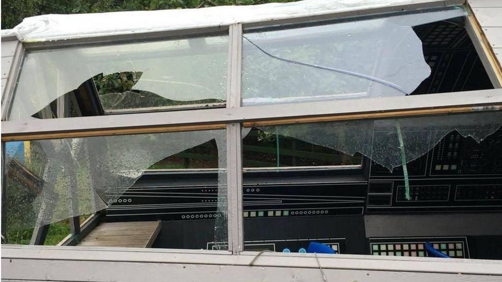 Star Wars Millennium Falcon shed to be repaired following vandalism