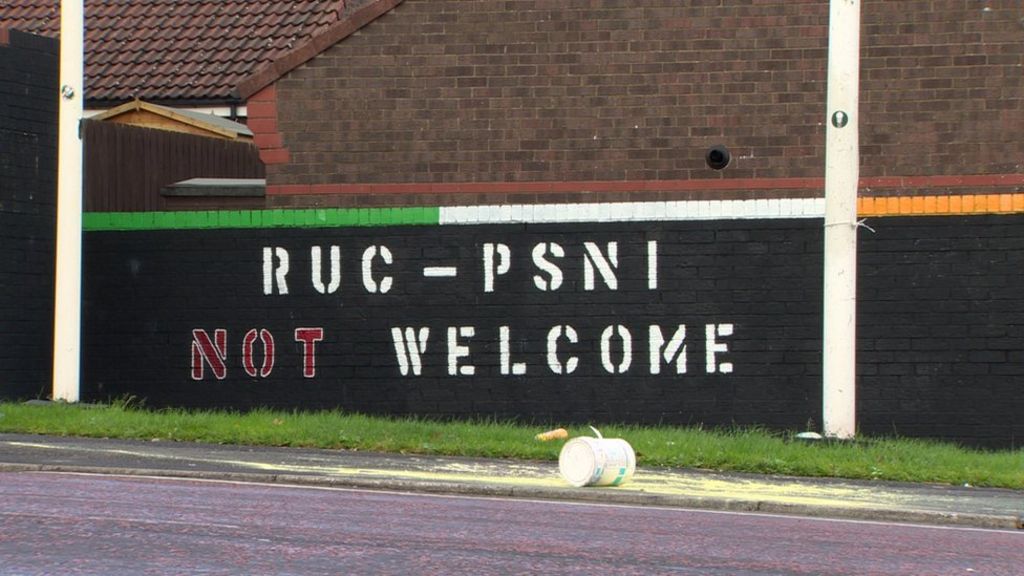 Police attacked after rail line closure