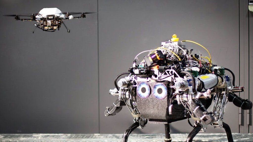 VIDEO: The robots that talk to each other