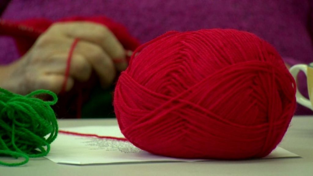 Closeknit group make knockers and natter BBC News