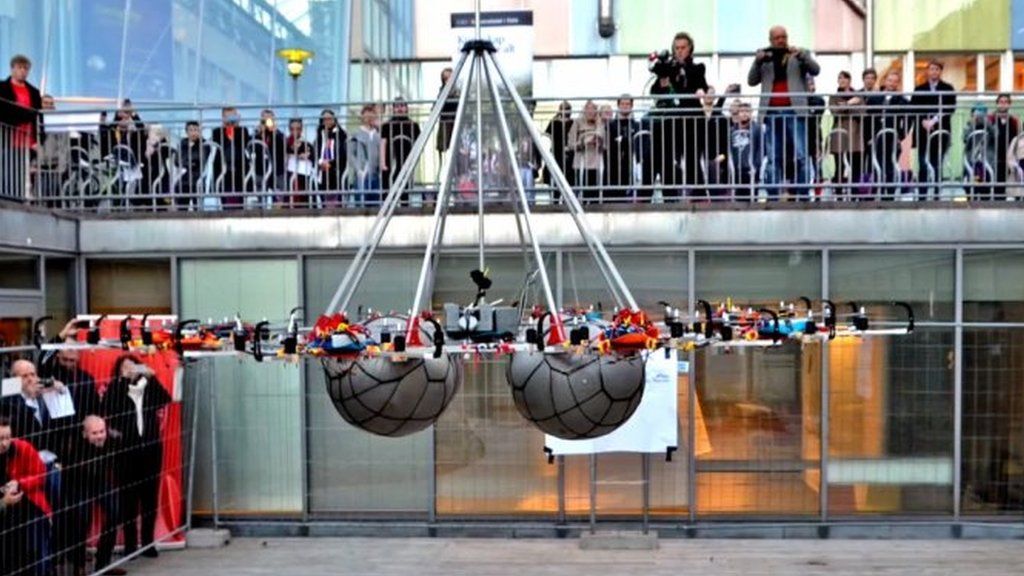 VIDEO: 'Megacopter' drone breaks world record