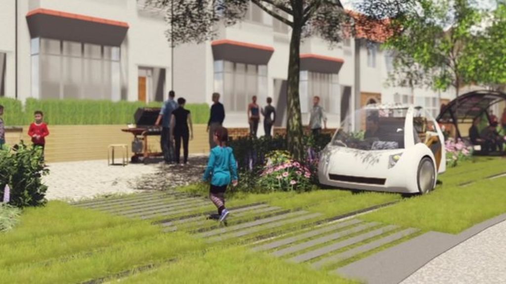 VIDEO: Driverless car suburbia imagined