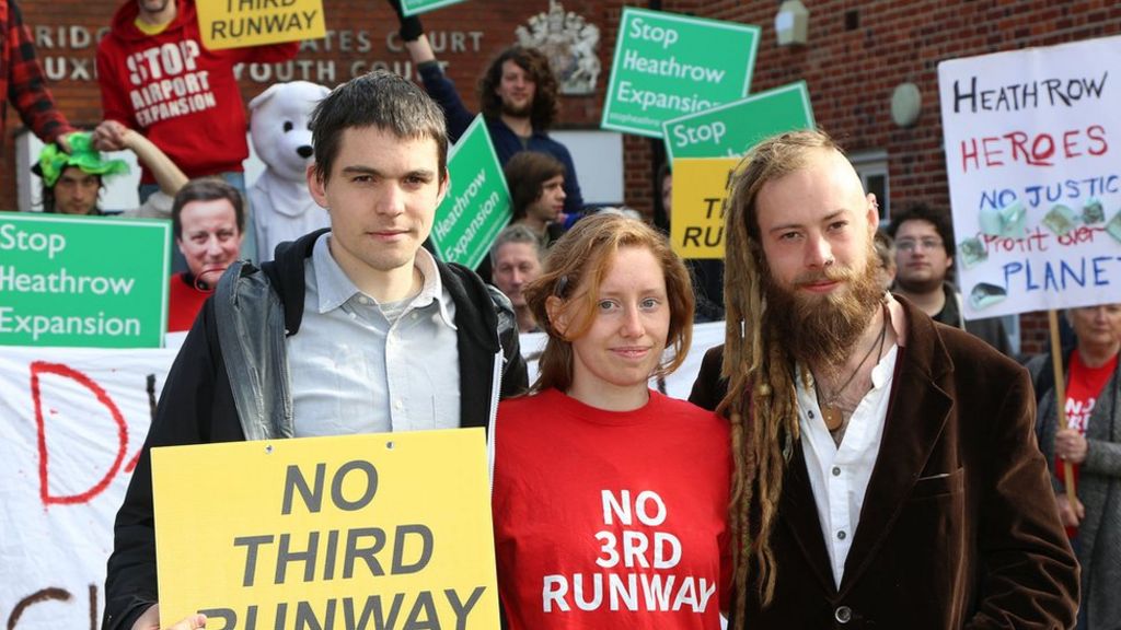 Heathrow tunnel blockade activists fined