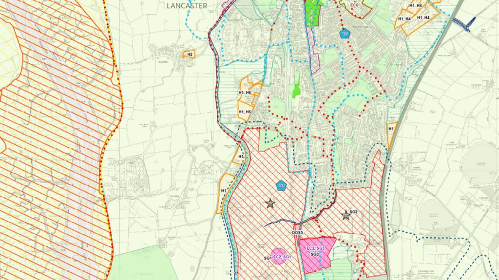 Sites for 13,000 homes in Lancaster identified