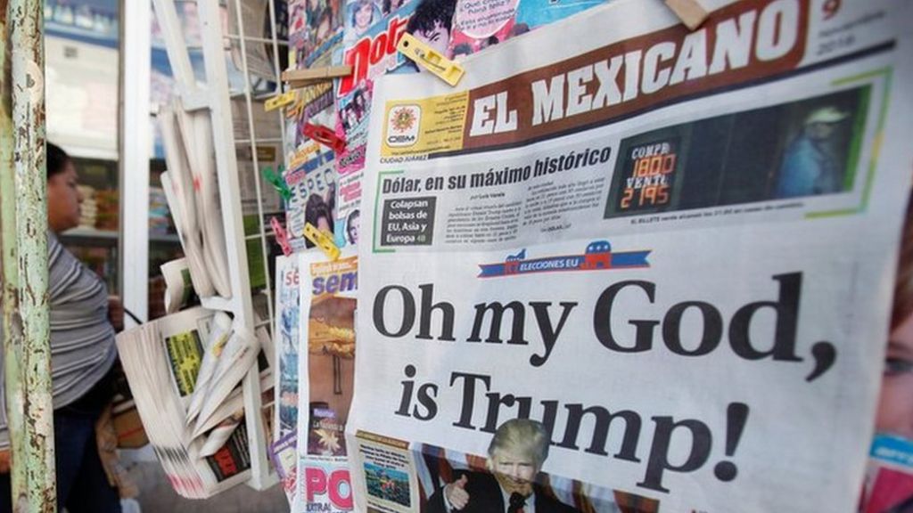 Mexico Wakes Up To Reality Of Trump Presidency - BBC News