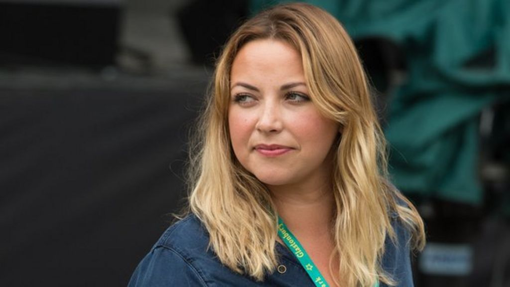 Charlotte Church Denies Being The New Face Of Protest Bbc News 