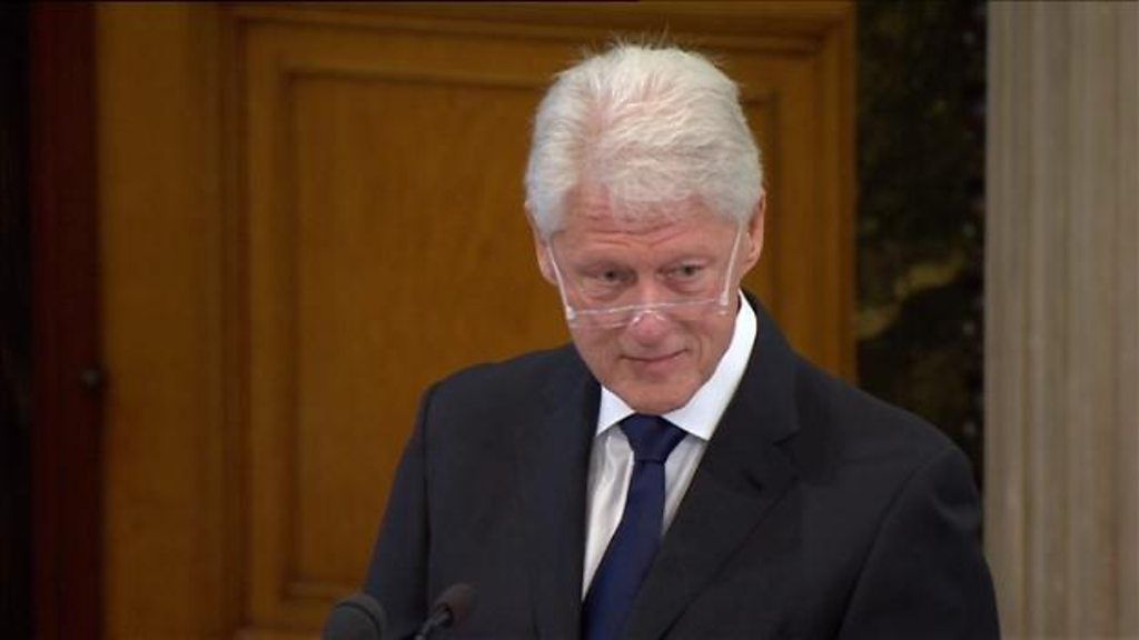 Bill Clinton: "Finish the work that has been done"