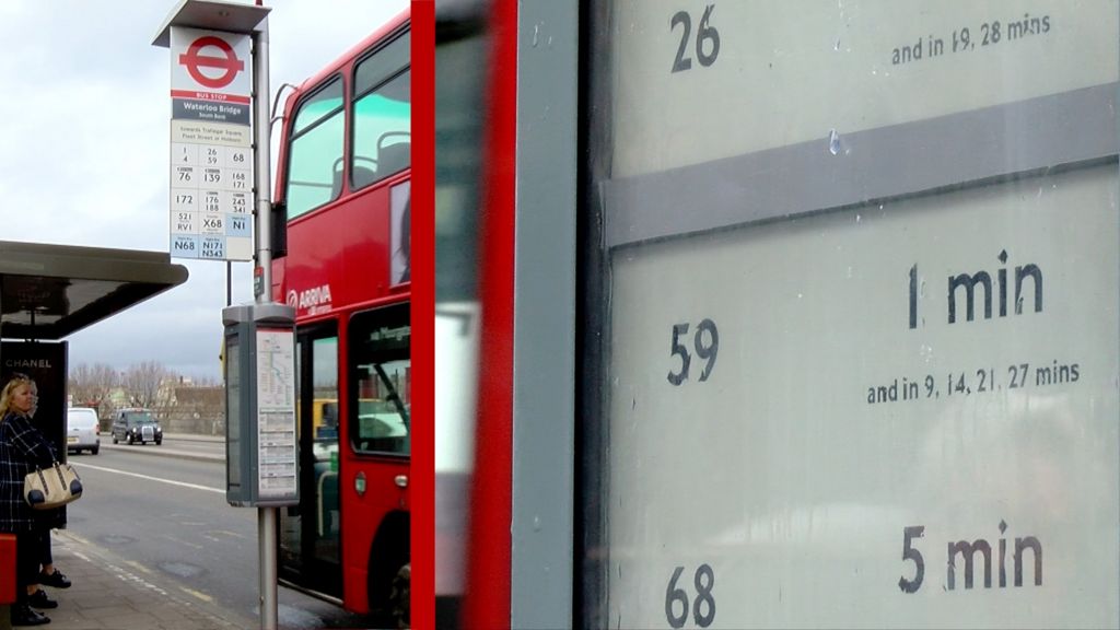 VIDEO: London bus stops embrace e-paper