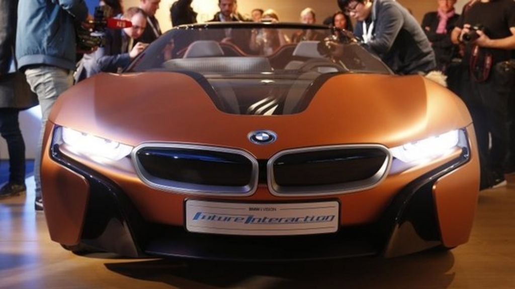 CES 2016: BMW shows off gesture-controlled concept car - BBC News