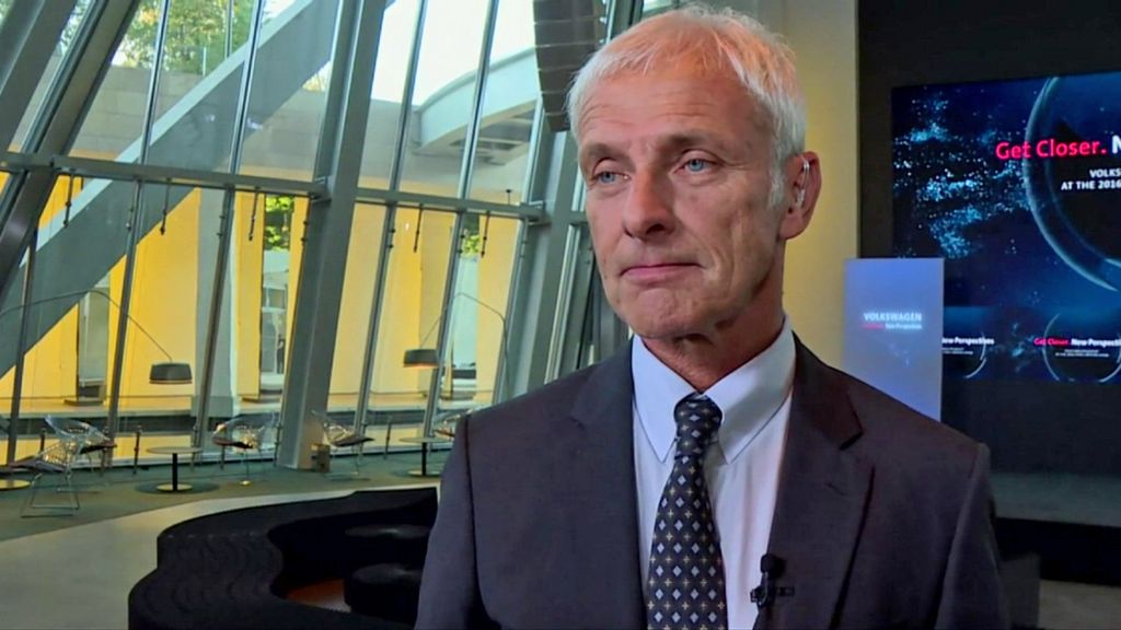 VW boss: Emissions scandal 'a huge mistake'
