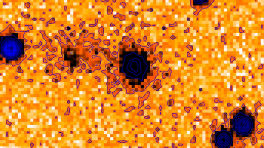 Radio flash tracked to faraway galaxy