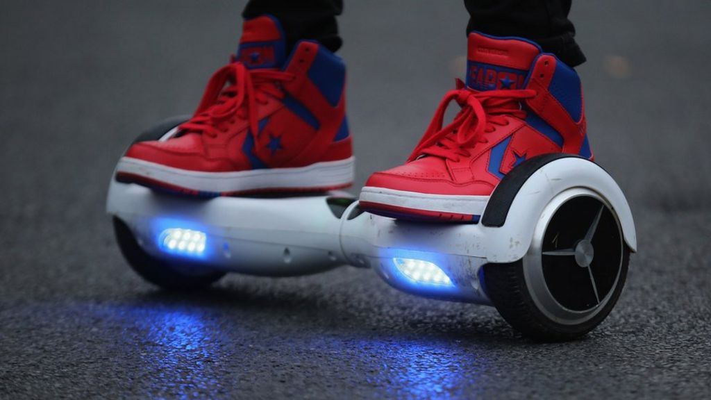 Suspect 'tried to flee by hoverboard'