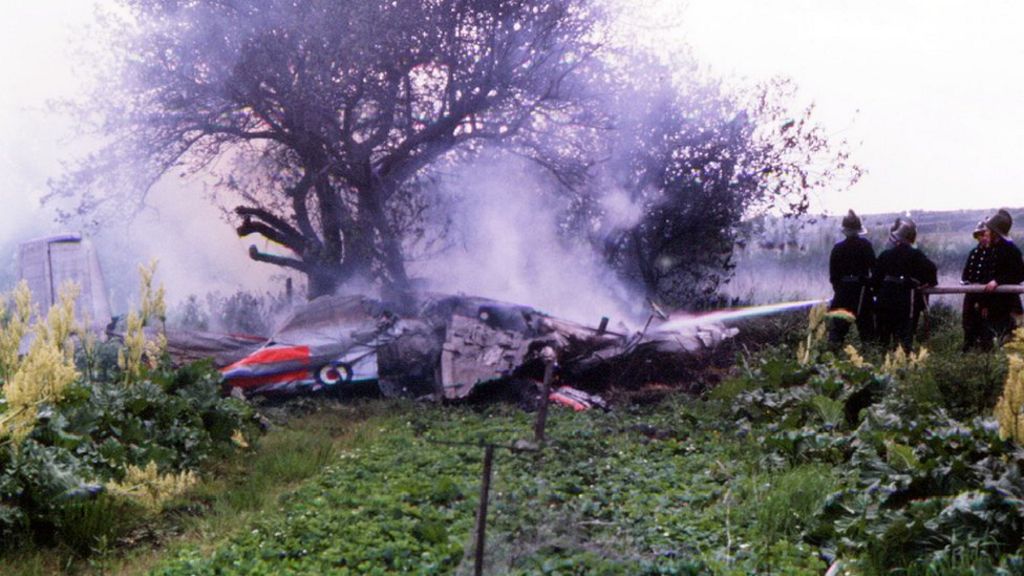 Jets' collision over village remembered