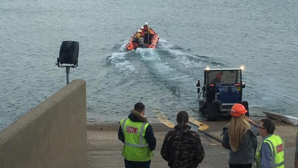 Kayaker rescued from freezing water on New Year's Eve
