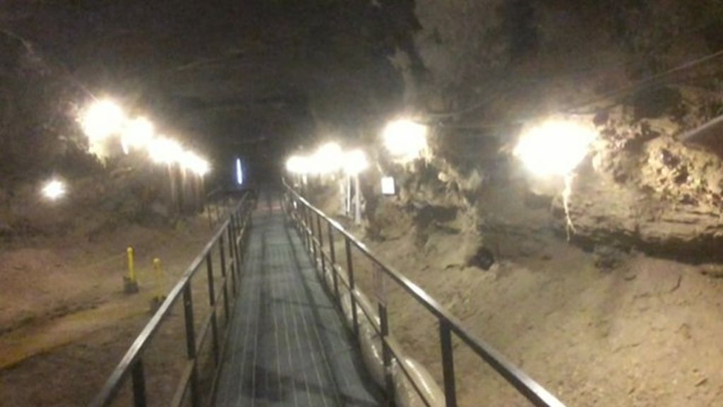 VIDEO: Inside the permafrost 'time tunnel'