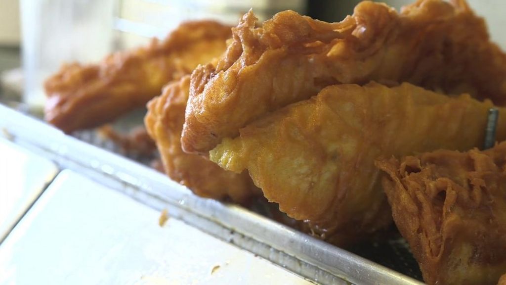 Had its chips? The traditional British fish van in France