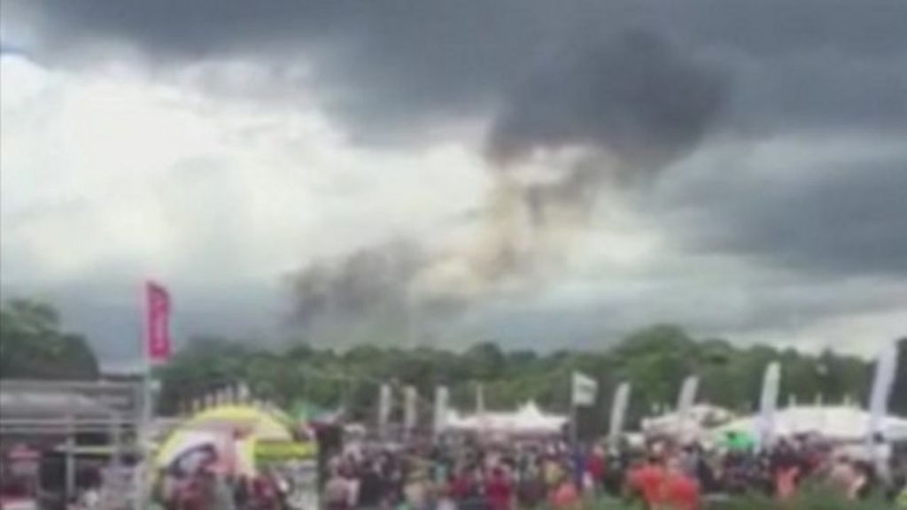 VIDEO: 'We saw massive ball of black smoke'