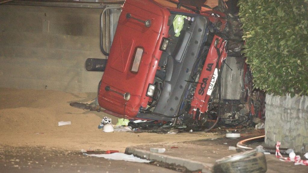 Bath death crash truck brakes 'unusually hot'