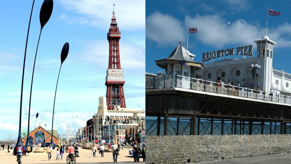 Blackpool and Brighton - divided by Brexit