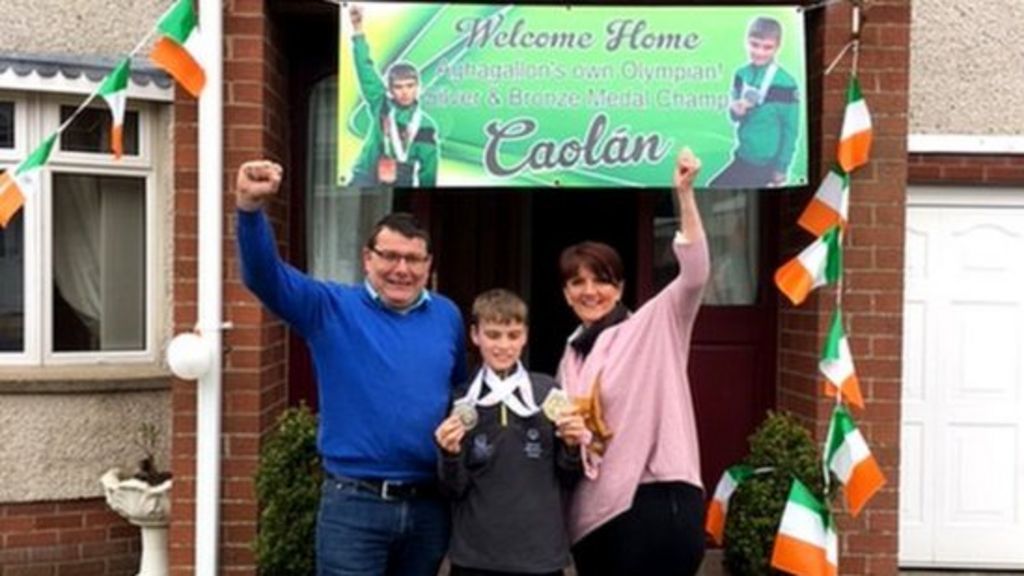 Special Olympics heroes back home in Northern Ireland