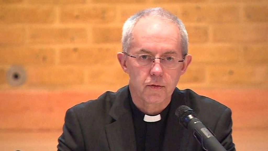 VIDEO: Welby's 'deep sadness' over LGBT 'persecution'