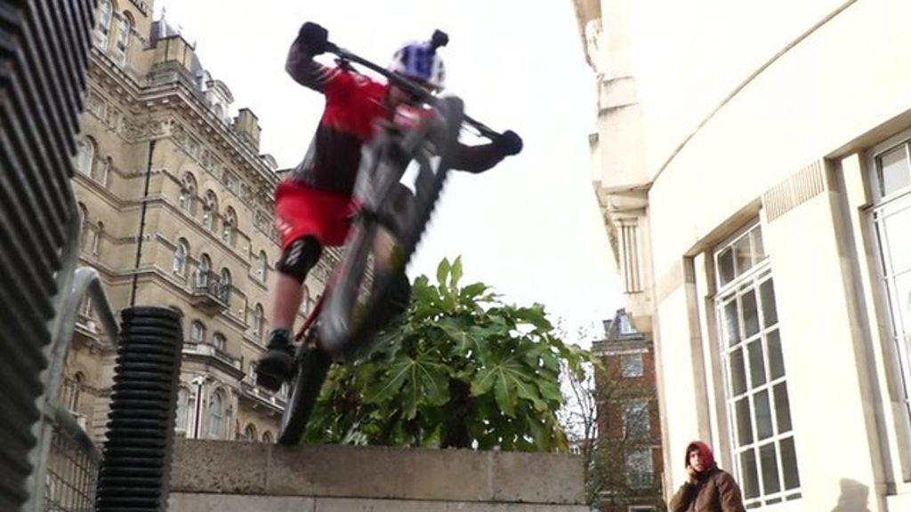 Stunt cyclist Danny MacAskill on his new book