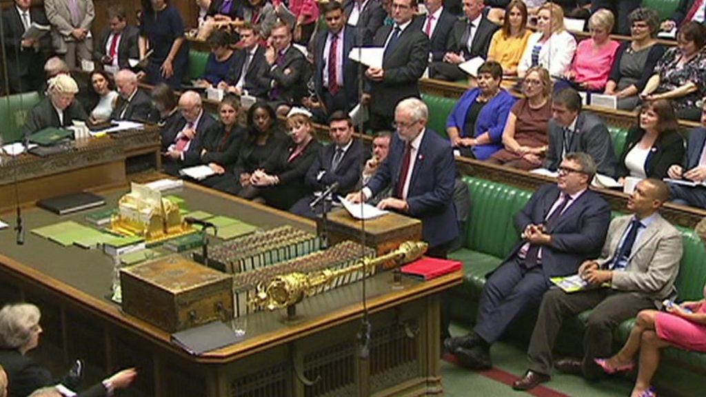 Jeremy Corbyn targets housing in PMQs clash