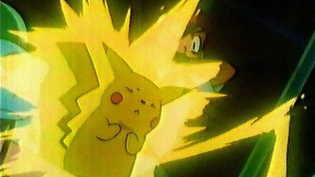 Pikachu's back