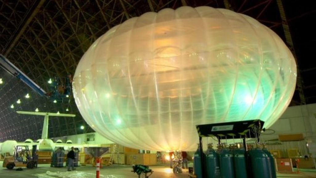 Google S Project Loon Internet Balloons To Circle Earth Bbc News