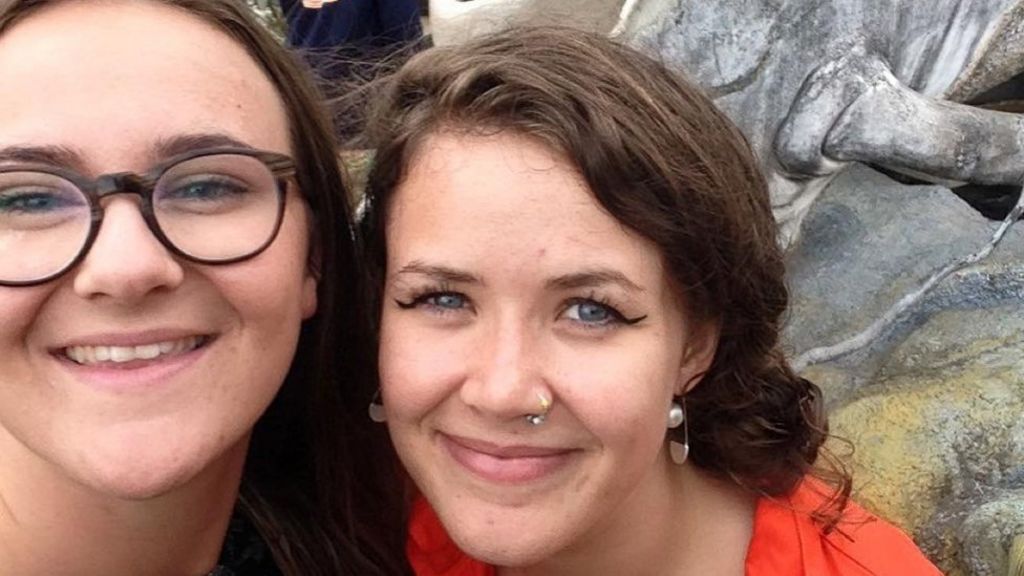 Tributes to waterfall death sisters