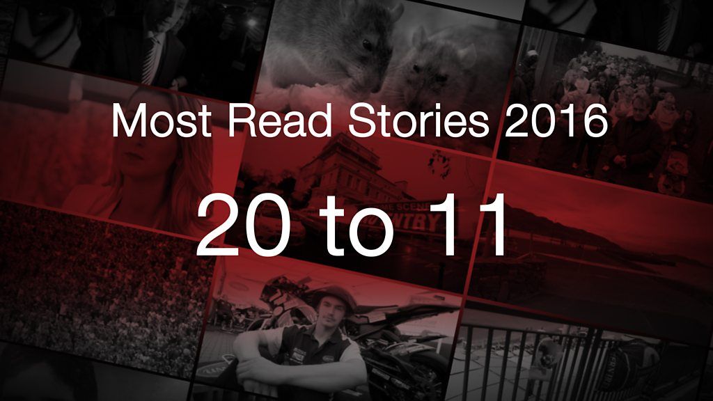 BBC News NI's 20 most read stories of 2016 - 20 to 11